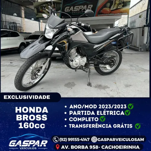 HONDA NXR BROSS 160cc ANO:2023