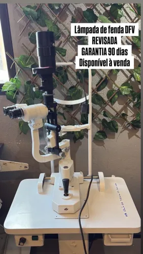 Lâmpada de fenda DFV