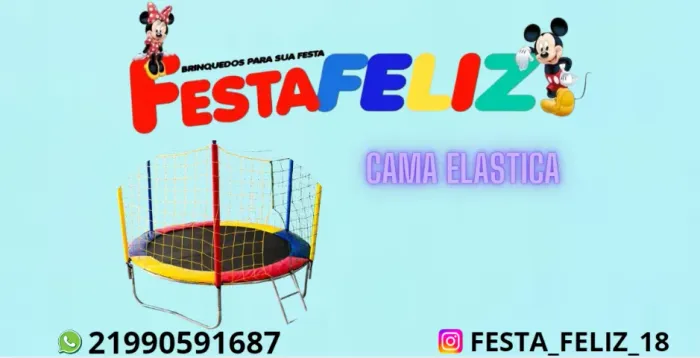 LOCAÇÃO DE CAMA ELÁSTICA