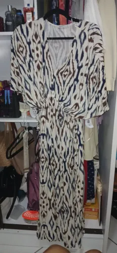 Vestido Riachuelo na etiqueta