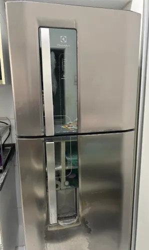 Geladeira Refrigerador Electrolux Frost Free Inox - 380 Litros - DW42X - 127V