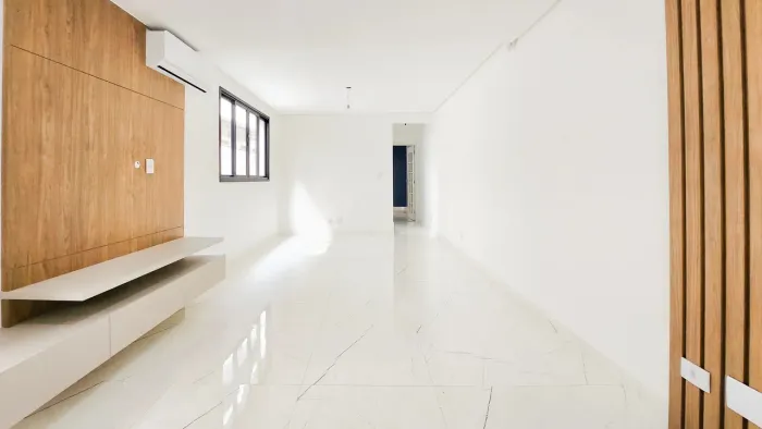 Sobrado novo a venda no Boqueirão de Santos com 3 quartos e 125m²