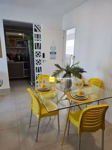 Apartamento Aconchegante à Venda 2Quartos, Muro Alto Condomínio Clube, Ipojuca, PE