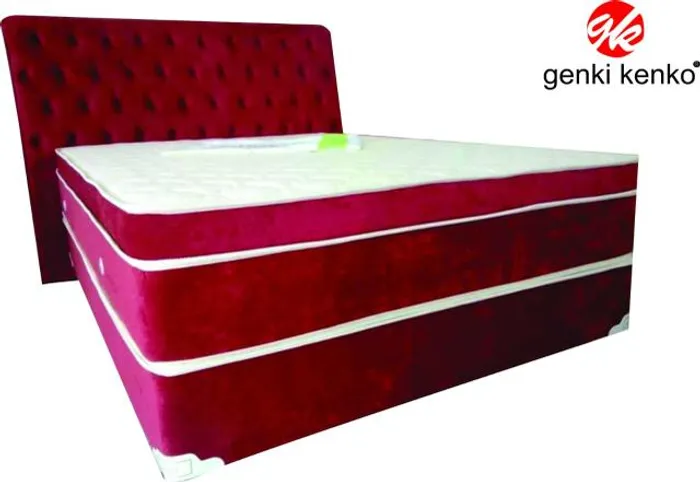 Colchao de molas+ cama+ cabeceira / Parcelas de :