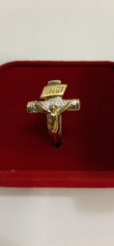 ANEL BANHADO A OURO DO CRISTO