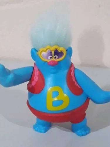 Boneco Bitelo e Sr Dinkles do filme Trolls 2 Dreamworks Mac Lanche feliz de 2020