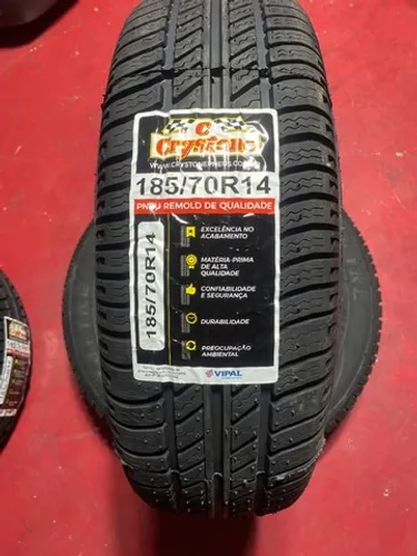 Pneu remolde 185/70r14 Crystone