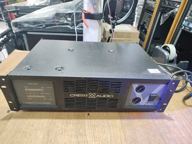 Potência Crest Audio Modelo V-650 Funcionando 100%!!