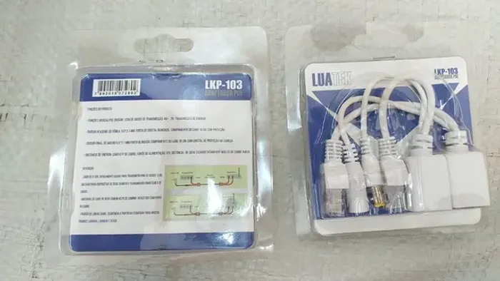 Adaptador POE Injetor + Splitter