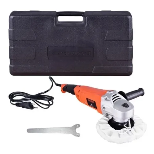Politriz WP1500K Black + Decker 7? 1300w C/ Maleta 220v