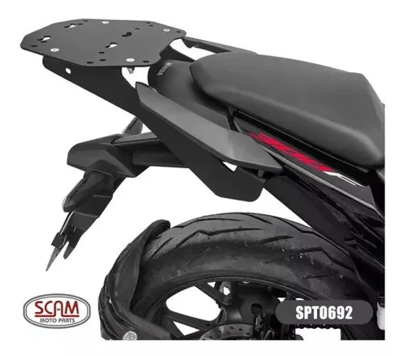 Bagageiro Suporte Bau Bauleto Cb300F Twister 2023 Scam (Entrega Grátis)
