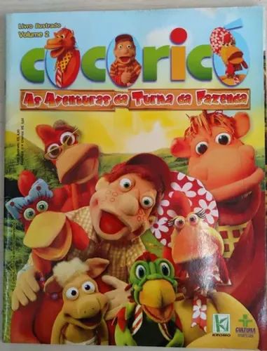 Álbum de figurinhas Cocoricó