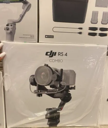 Lacrado Estabilizador Gimbal DJI Ronin RS4 Combo p/ Câmeras até 3kg Original
