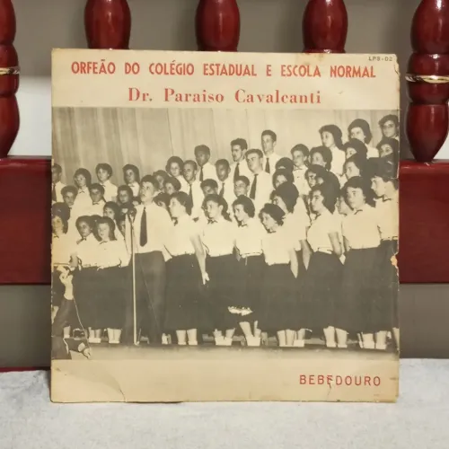LP vinil orfeão do colégio Dr. Paraíso Cavalcanti bebedouro
