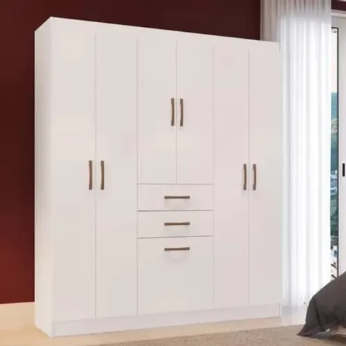 Guarda Roupa 6 portas Cancun (Novo Direto da Fábrica)