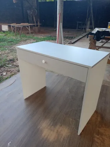 Escrivaninha slim com 1 gaveta MDF (SOB ENCOMENDA)