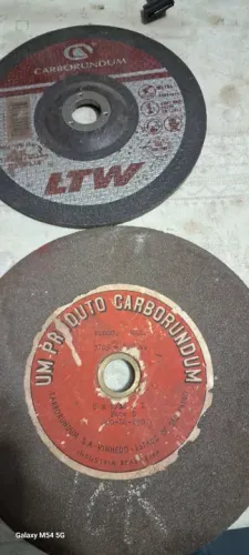 Disco de Desbaste Carborundum LTW 8x5/16 1 Face D A60-16-V30