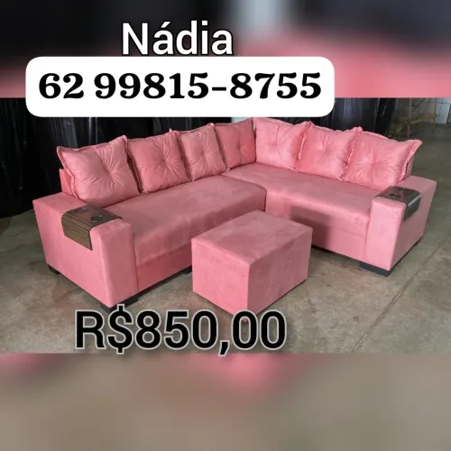 Sofá De 6 lugares modelo de canto-850