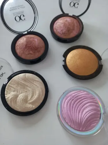 Iluminadores e blush importados NOVOS