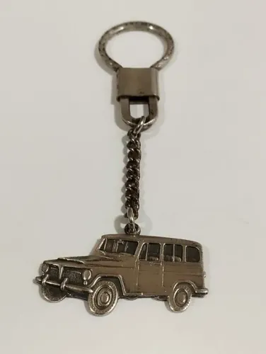 Chaveiro Antigo Rural Willys Ford da Concessionária Cidar de Recife PE