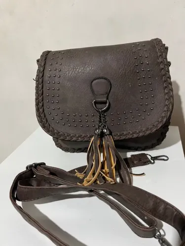 Bolsa de Ombro Marrom