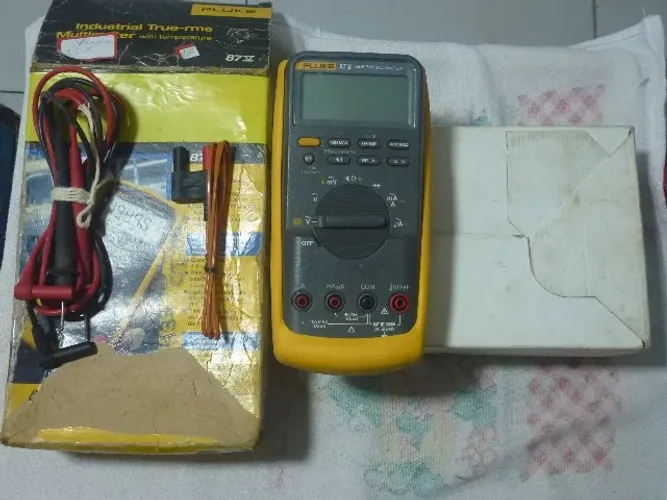 multimetro industrial fluke 87v,true rms