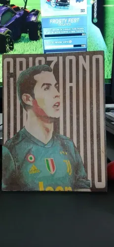 Quadro Decorativo Cristiano Ronaldo