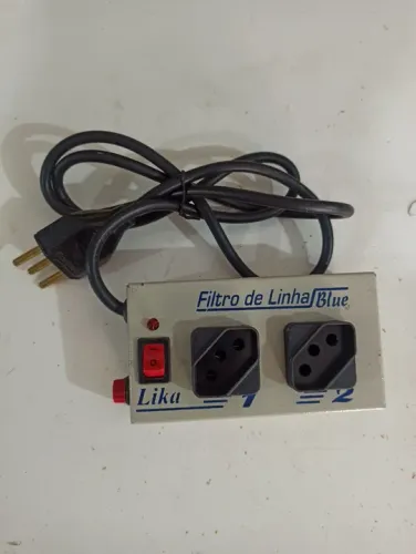 Filtro de Linha metal 2 Tomadas