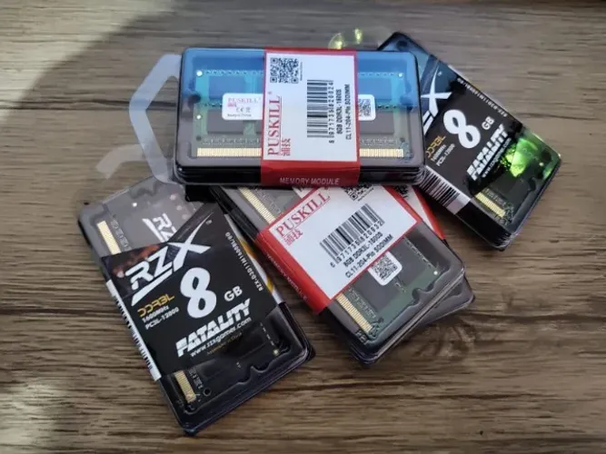 Memoria Ram 8gb Ddr3L P/ Notebook - 1600 Mhz - 12800s - Aceito cartão / Pix