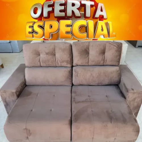 Sofá Retratil e Reclinavel Novo