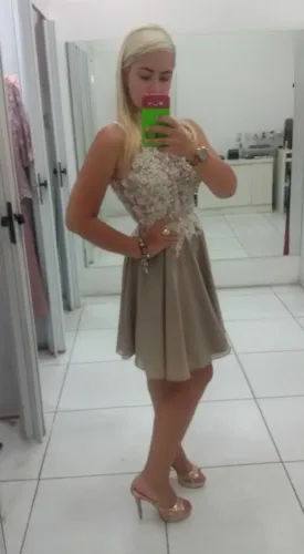 vestido de festa