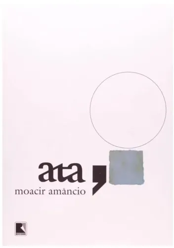 Livro de poemas Ata de Moacir Amâncio 