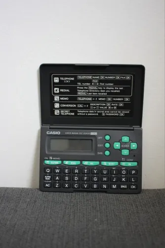 Agenda eletrônica Casio DC-2000 | testada e funcionando | anos 90 | Campinas/SP