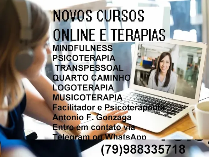 Psicoterapia - atendimento e cursos
