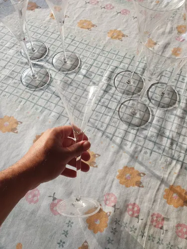 Jogo de Taças de Cristal - 18 unidades