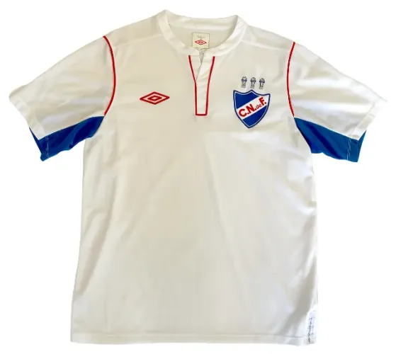 Camisa Original do Nacional do Uruguai, branca, de 2012, super conservada