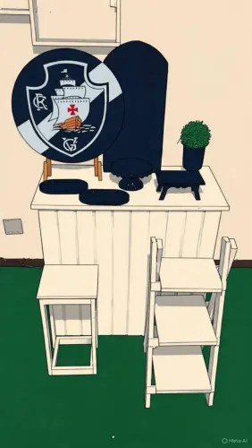 Pegue e monte de mesa tema VASCO