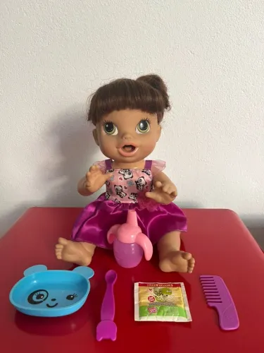 Baby Alive Hora da Papinha Fala várias frases