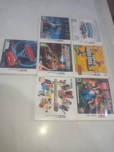 3DS- Lote troco em SNES MEGA ou cartuchos