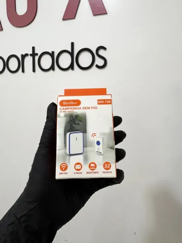 Campainha sem fio MiniMen MM-706 - 32 Melodias