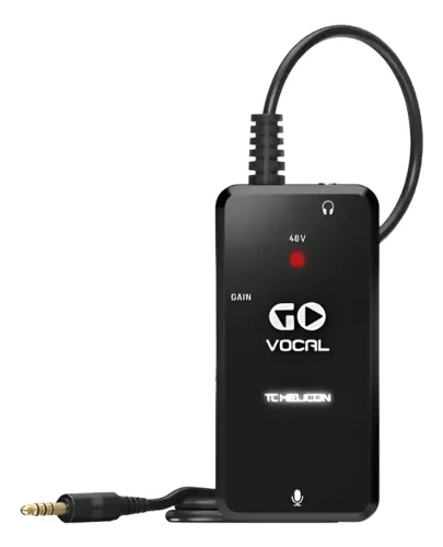 Interface De Gravação Portátil TC Helicon Go Vocal