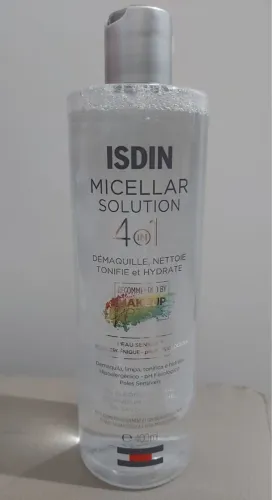 Isdin Água Micelar Novo Solution Demaquilante Limpeza Sabonete Facial