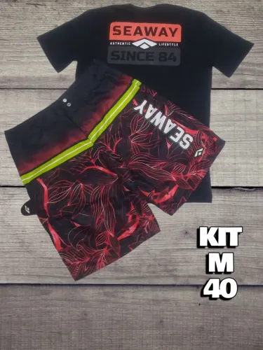 Kit Seaway - Camiseta e Bermuda