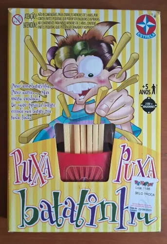 Jogo Brinquedo Puxa Puxa Batatinha Estrela Usado em Excelente Estado.