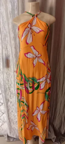 Vestido Floral M Novo