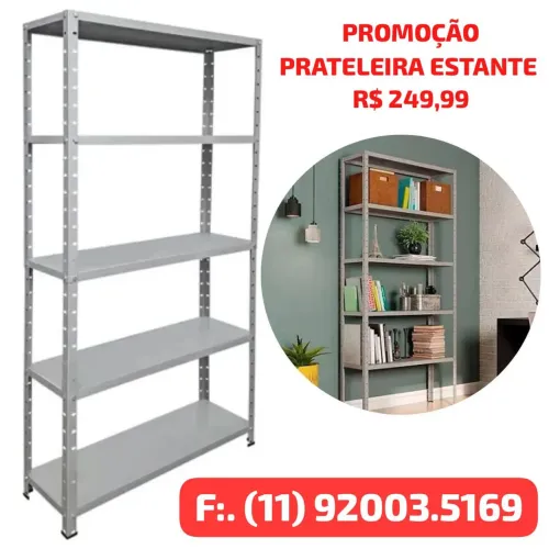 Prateleira Estante Metálica - Promoção!