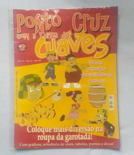 A turma do CHAVES - Revista Ponto de Cruz.