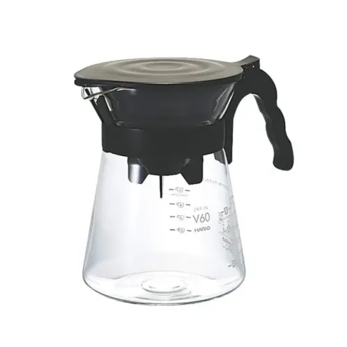 Conjunto Café Drip In Server Hario V60 02 40 Filtros de Papel