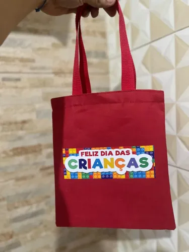 Dias das criancas estojos bolsas mochilas personalizados com seu logo, escolas igrejas,