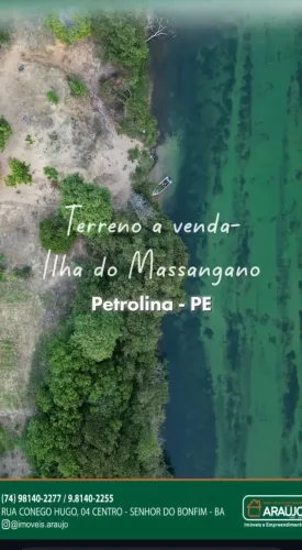 TERRENO RESIDENCIAL NA ILHA MASSANGANO - PETROLINA/PE